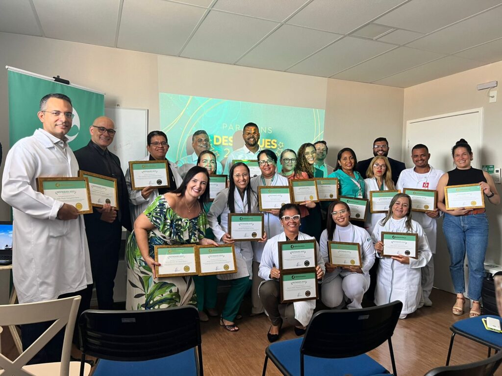 Reconhecimento a Excelência no Atendimento de Colaboradores e Médicos