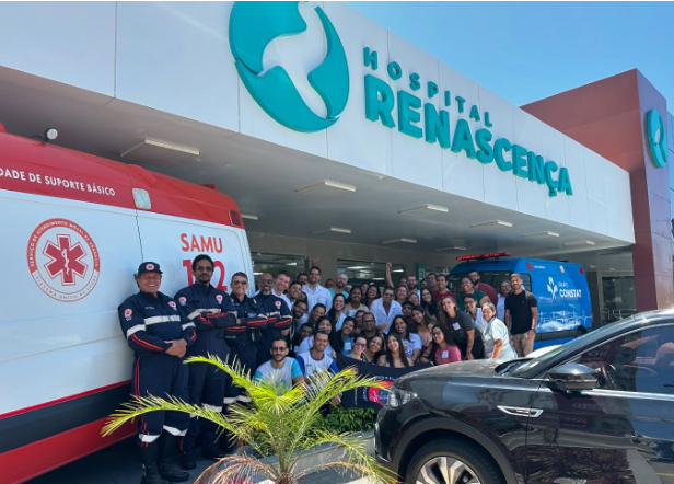 Hospital Renascença Realiza Simulado de Incidente com Múltiplas Vítimas e Reforça preparação para situações Cr