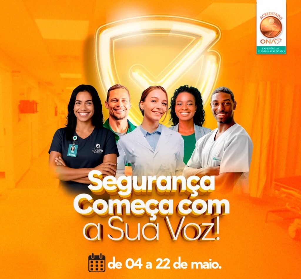 Sua Voz Fortalece a Segurança: Pesquisa de Cultura de Segurança do Paciente